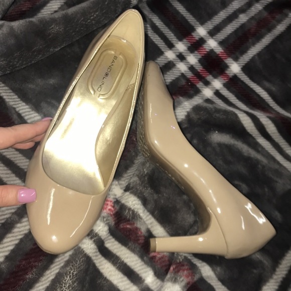 Glossy nude high heels - Picture 1 of 1